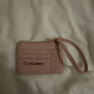 Juicy couture pink wrislet wallet